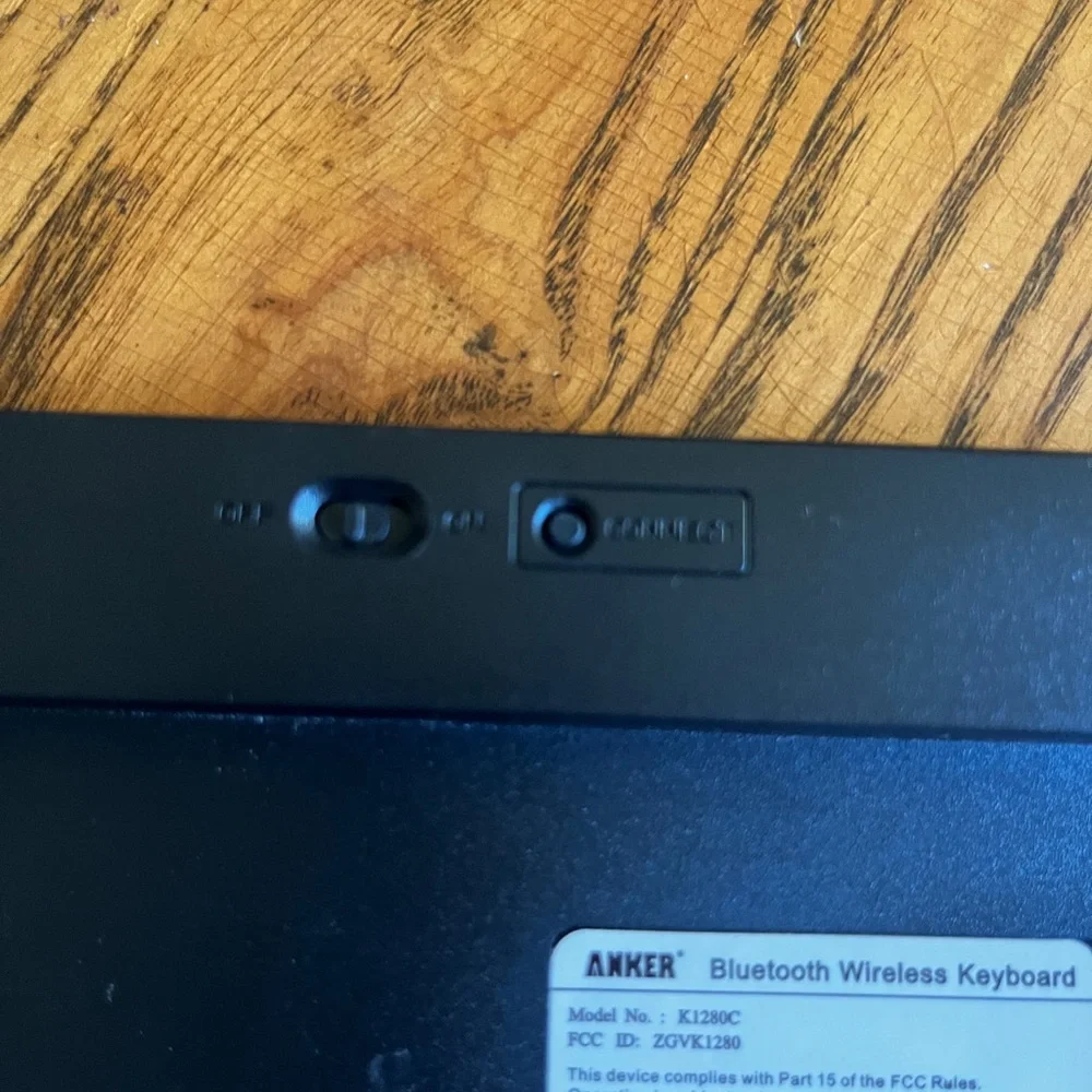Wireless Bluetooth Black Keyboard
